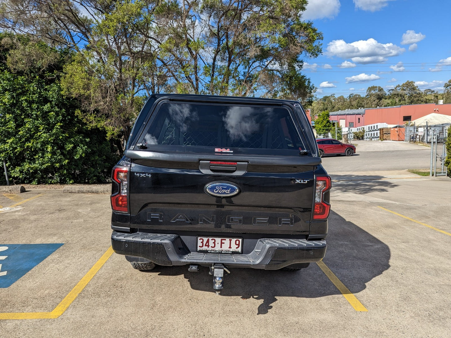 3XM DELUXE SMOOTH CANOPY TO SUIT FORD RANGER NEXT GEN DUAL CAB 2022+