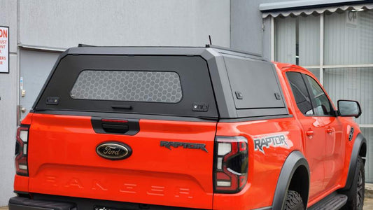 3XM TITAN STAINLESS STEEL CANOPY TO SUIT FORD RANGER NEXT GEN DUAL CAB 2022+