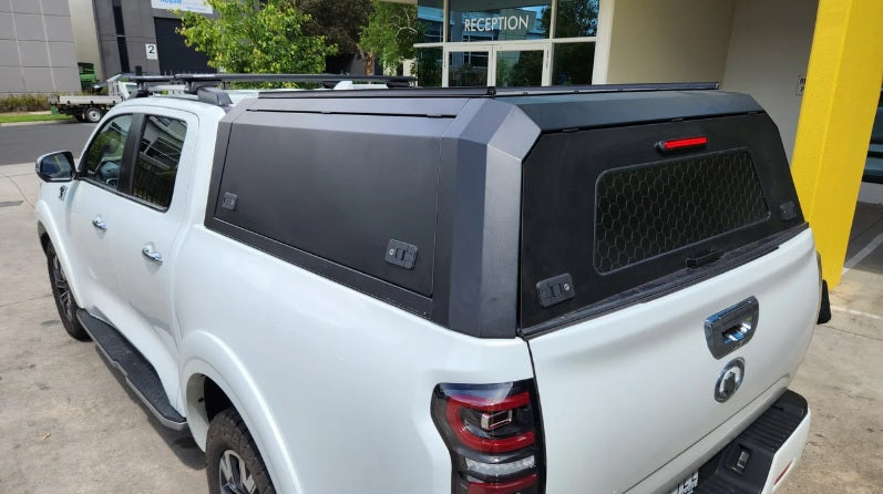 3XM TITAN STAINLESS STEEL CANOPY TO SUIT GWM CANNON DUAL CAB 2021+