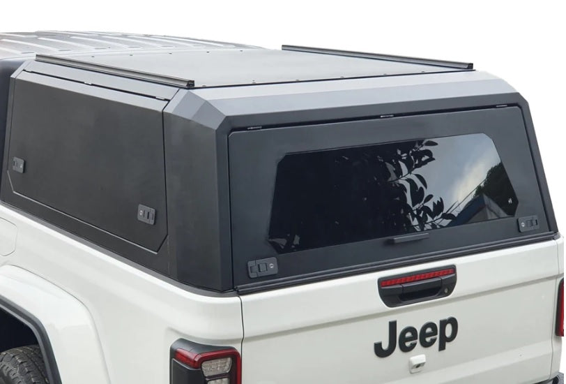3XM TITAN STAINLESS STEEL CANOPY TO SUIT JEEP GLADIATOR DUAL CAB 2020+