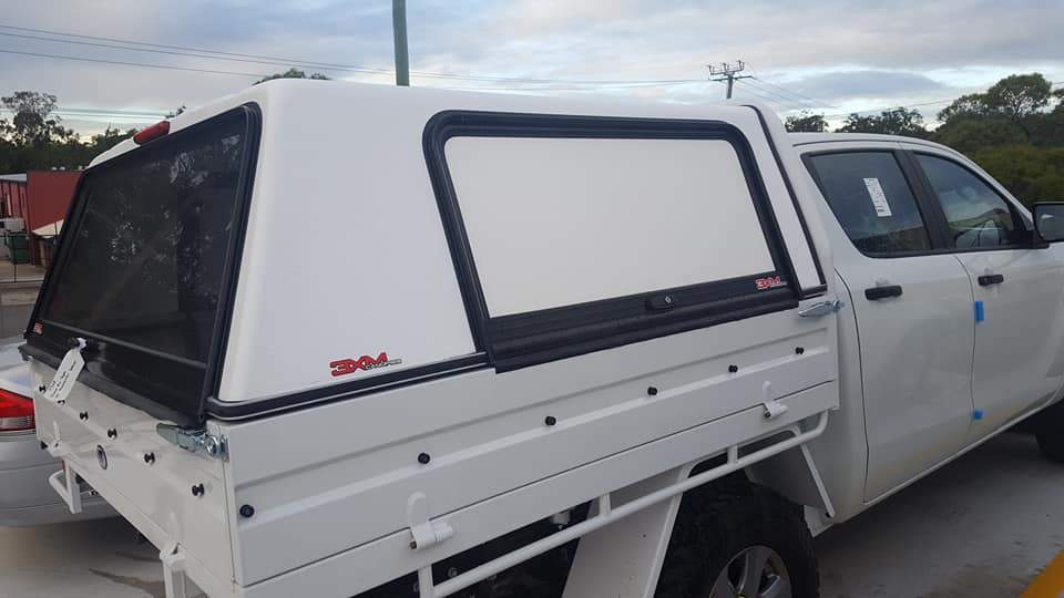 TRADESMAN SERIES CANOPY TO SUIT YOUR TRAY MEASUREMENTS - DROP ALL YOUR DROPSIDES - SINGLE CAB 2250CM TO 2650CM