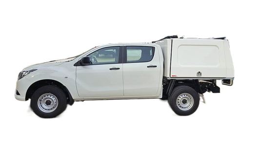 FLEET SERIES CANOPY - DUAL CAB - NO FLOOR -TO BOLT TO YOUR TRAY FLOOR 1675mm X 1850mm x 970mm