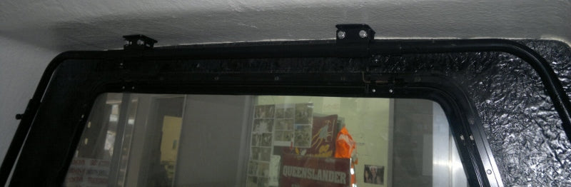 INTERNAL ROOF RACK BARS WITH 1500MM EXTERNAL ROOF RACKS - FITS MOST CANOPIES