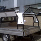 TRADESMAN SERIES CANOPY TO SUIT YOUR TRAY MEASUREMENTS - DROP ALL YOUR DROPSIDES - DUAL CAB 1610CM TO 1900CM